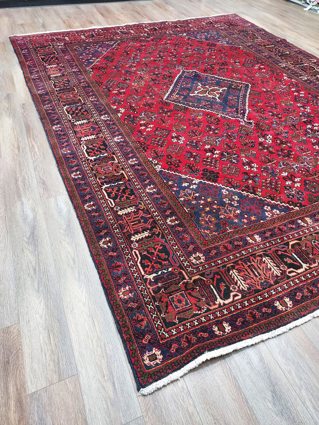 Persian Antique Joshegan Red and Navy