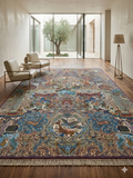 Multicolor Persian Pictorial Statement Rug